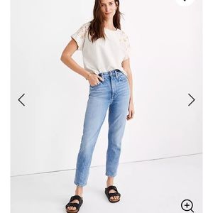 Madewell Mom Jean